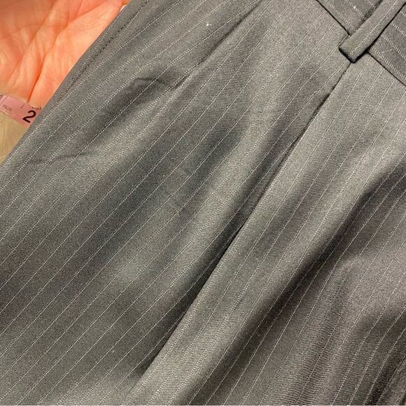 Men’s pinstripe custom tailored dress pants - Picture 7 of 8